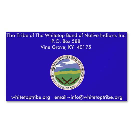 Magneet, Visitekaartje grootte Magnetisch Visitekaartje (Voorkant)