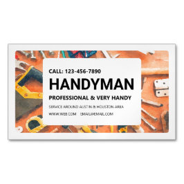 Magneet Visitekaartje: Handyman Services