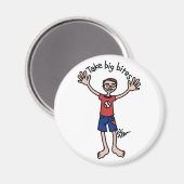 Magneet voor Andy (Voorkant / Achterkant)