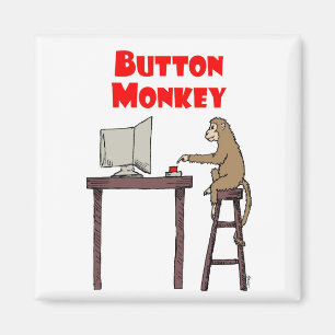 magneet voor "Button Monkey"
