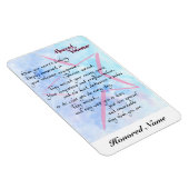 Magneet voor dank en waardering aan vrijwilligers (Rechterzijde)