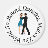 Magneet voor de Rondedanser (Voorkant)