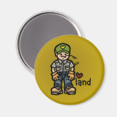 Magneet voor de trekker. (Voorkant / Achterkant)