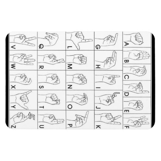 MAGNEET VOOR GEBARENTAAL (Horizontaal)