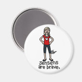 Magneet voor Jenny (Voorkant / Achterkant)