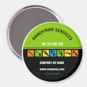 Magneet voor klusjesman (Voorkant / Achterkant)