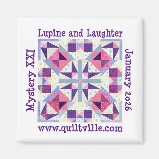 Magneet voor Lupine en Gelach (Voorkant)