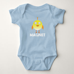Magneet voor Meiden - Baby Jersey Bodysuit