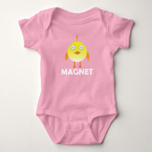 Magneet voor meiden - Baby Jersey Bodysuit