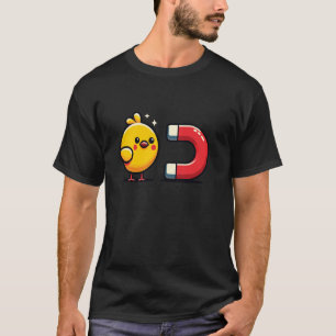 Magneet voor Meiden Schattig Grappig T-shirt