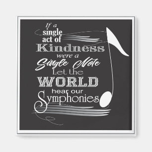 Magneet voor muzieknoten