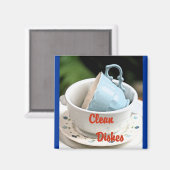 Magneet voor schone vaat (Voorkant / Achterkant)