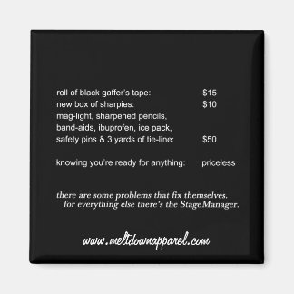 Magneet voor Stage Manager (zwart)