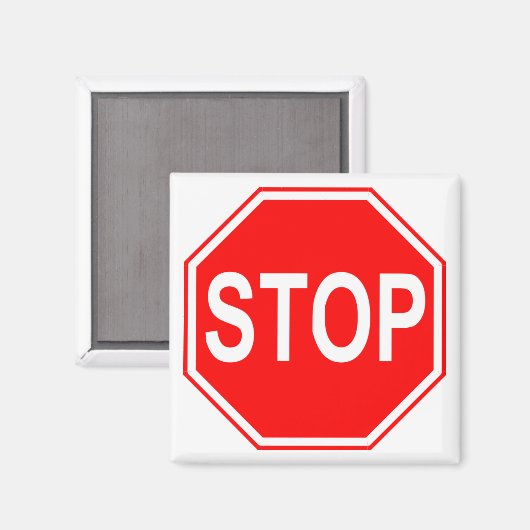 magneet voor stopteken (Voorkant / Achterkant)