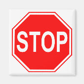 magneet voor stopteken (Voorkant)