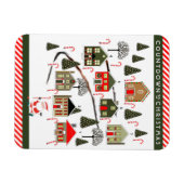 Magneet voor veldhockey Kerstmis Countdown (Horizontaal)