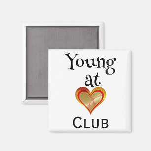 Magneet voor Young at Heart Club