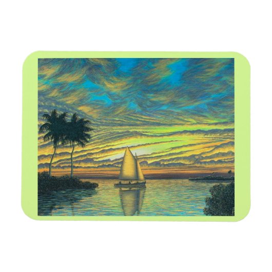 Magneet, Vreedzaam, Gemakkelijk, Gevoel Magneet (Horizontaal)