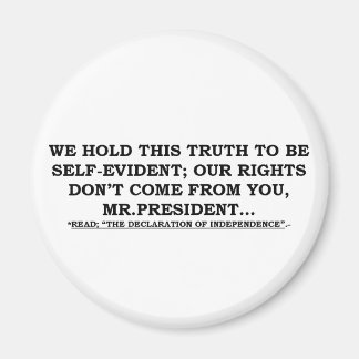 Magneet w / We houden deze waarheid