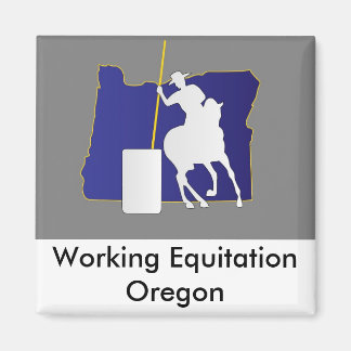 Magneet: Werkende Equitation Oregon Magneet