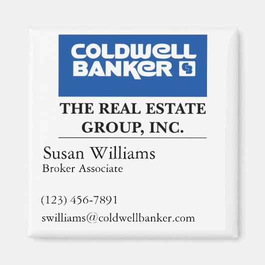 Magneet: Wit Magneet (Voorkant)