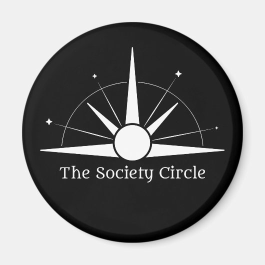 Magneet - Witte Logo (Voorkant)