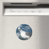 Magneet: Ziende Meeuw Magneet (Insitu (Vaatwasser))