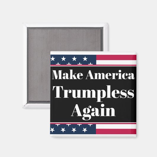 Magneet zonder Trump (Voorkant / Achterkant)