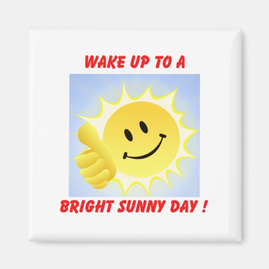 Magneet_Zonnige dag Magneet (Voorkant)