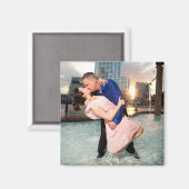 Magneet - zonsondergang kus (Voorkant / Achterkant)