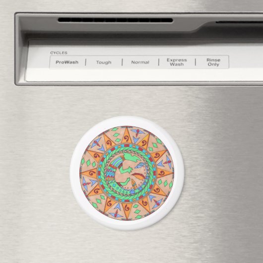 Magneet, zuidwestelijke inheemse Amerikaanse manda Magneet (Insitu (Vaatwasser))