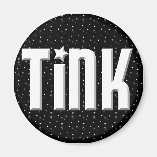 Magneet - Zwarte Sterren (Voorkant)