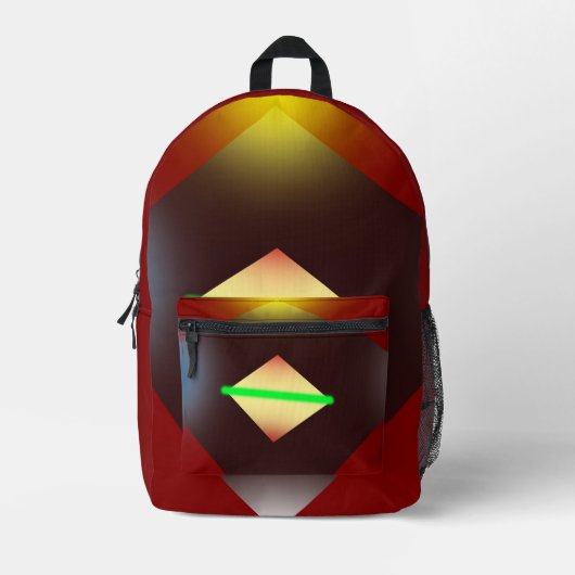 Magnesium Bedrukte Rugzak (Voorkant)