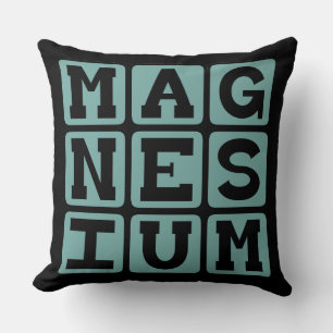 Magnesium, Chemisch Element Kussen