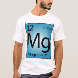 Magnesium (Mg) Element T-Shirt - Alleen voor