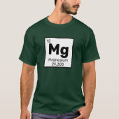Magnesium / Periodiek Tafel - MG Element T-shirt (Voorkant)