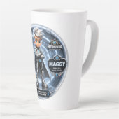 Magnesium thermische tumblers latte mok (Rechterhoek)