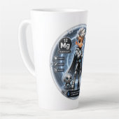 Magnesium thermische tumblers latte mok (Linkerhoek)