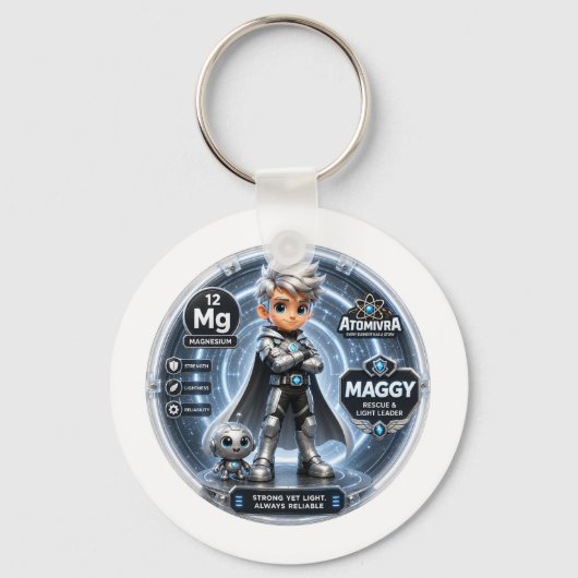 Magnesium thermische tumblers sleutelhanger (Voorkant)