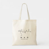 Magnesiumpeptidezak Tote Bag (Achterkant)