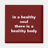 Magnet 1 gezond 2 (Voorkant)