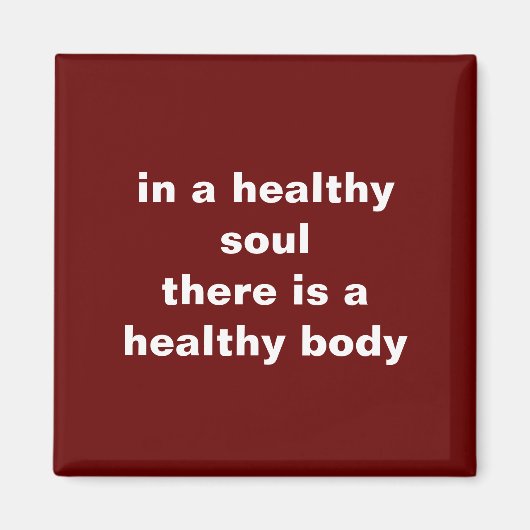 Magnet 1 gezond 2 (Voorkant)