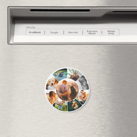 Magnet 9 Photo Rond (Insitu (Vaatwasser))