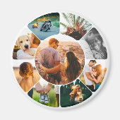 Magnet 9 Photo Rond (Voorkant)