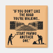 Magnet "A New Road" (Voorkant)