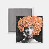 Magnet Abstract Canvas Prints: A Journey into the  (Voorkant / Achterkant)