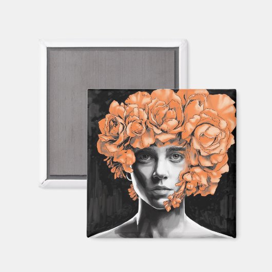 Magnet Abstract Canvas Prints: A Journey into the (Voorkant / Achterkant)