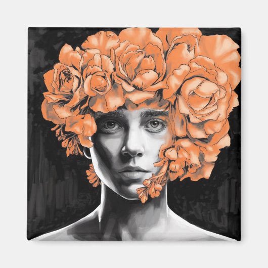 Magnet Abstract Canvas Prints: A Journey into the  (Voorkant)