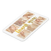 MAGNET Afstuderen Gold Bedankt Foto Lijst Magneet (Linkerzijde)