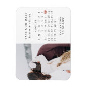 Magnet | Agenda sparen de Datum Magneet (Verticaal)